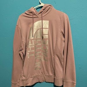 The North Face sweatshirt light purple